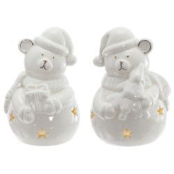 GAEM Фигурка декоративная "Медвежонок" с подсветкой (2хLR44), L7 W7 H12 см, 2в.