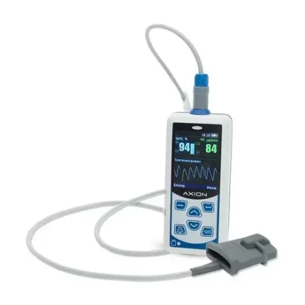 Пульсоксиметр ПП-01 Аксион (взрослый датчик)