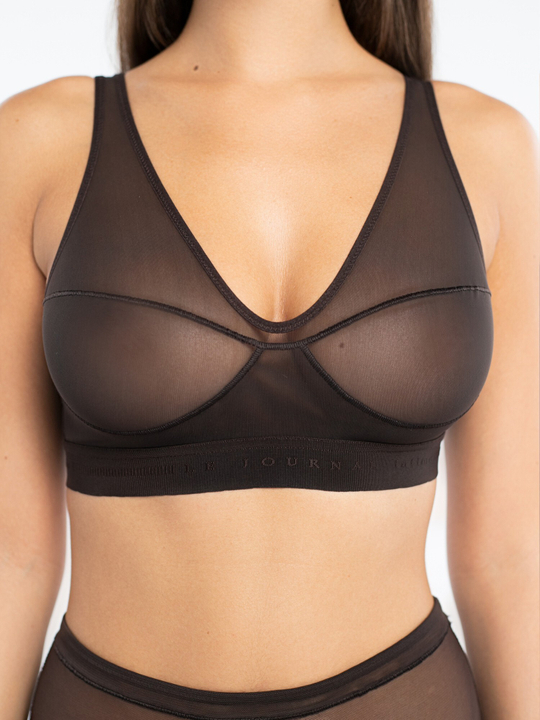 Бюстгальтер ALINA Downtown (шоколад)