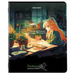 Тетради предметные комплект 12 ПРЕДМЕТОВ 48 л. матовая ламинация BRAUBERG "ANIME GIRLS" (2 штуки в упаковке)