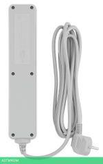 Сетевой фильтр PC Pet AAP01006-3-G серый