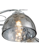 Люстра потолочная FABER E27*5*60W хром/