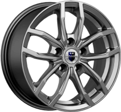 K&K Фрост 6.5x15 5x108 ET 50 Dia 63.4 (дарк платинум)