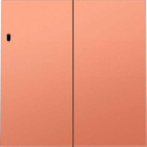 Клавиша 2-я с подсветкой, матовый коралл, серия R98