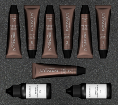 Набор крем-красок и оксидантов BRONSUN NEW