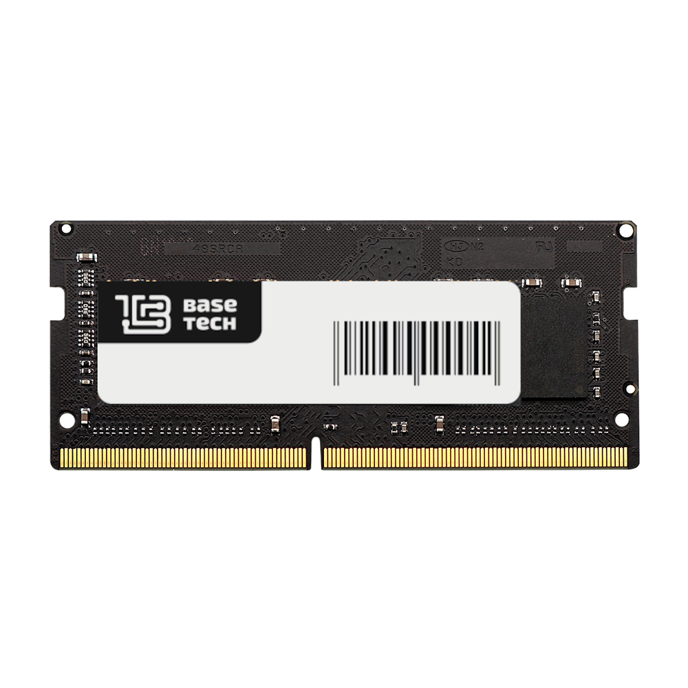 Память BaseTech DDR4 SODIMM 8Гб, 3200МГц, CL22, Bulk, 1.2В (BTD4NB3200C22-8GN)