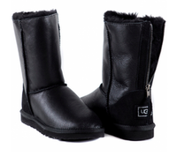 Ugg Zip Metallic Black