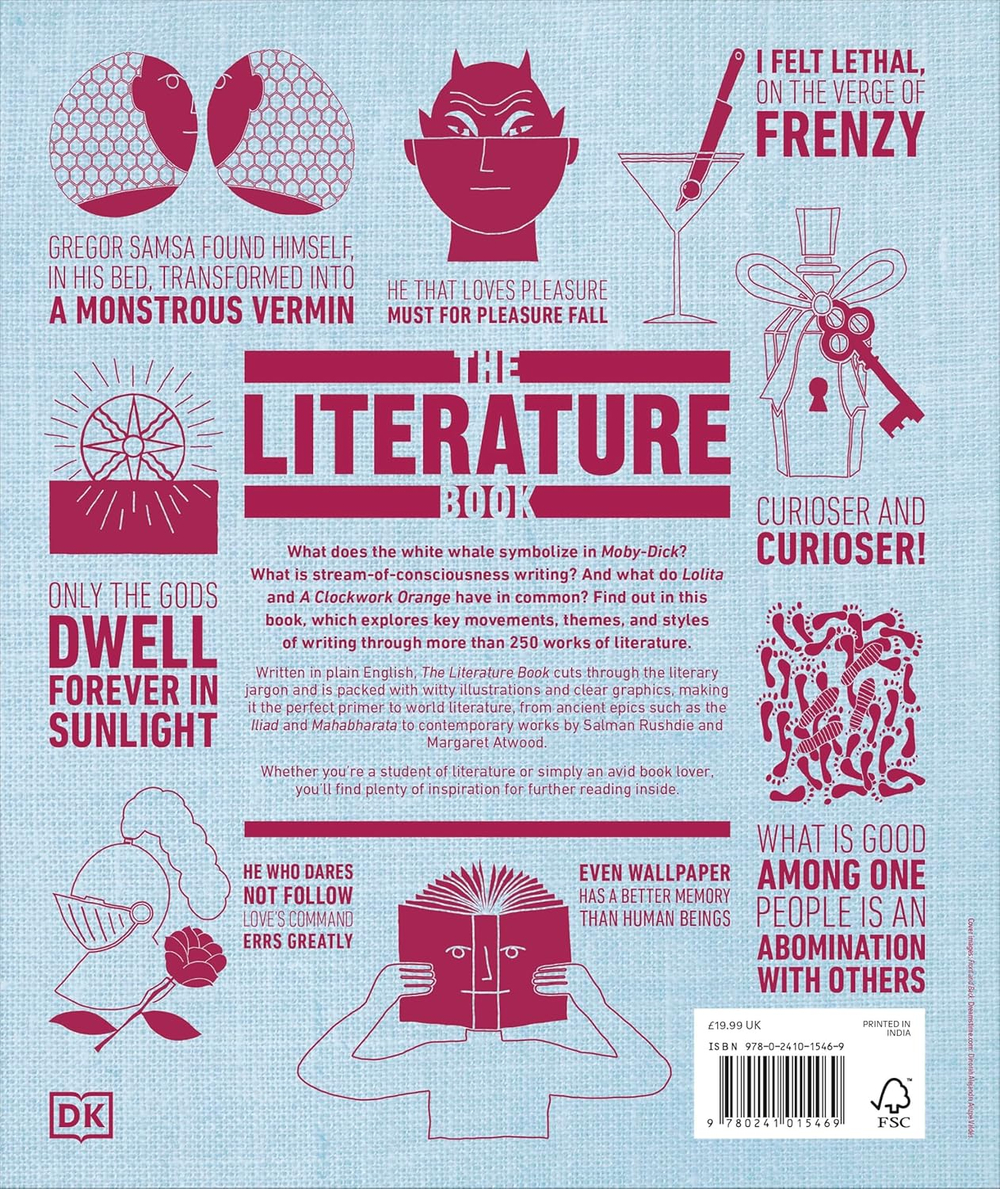 The Literature Book: Big Ideas Simply Explained (DK Big Ideas)