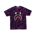 A Bathing Ape Color Camo Shark Polo