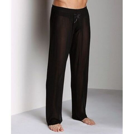 Мужские штаны в сетку черные N2N Sheer Mesh Black Pants