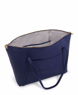 Сумка-шоппер Q Tote/Indigo/Light Gold