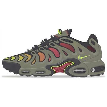 Кроссовки Nike Air Max Plus - универсальный топ из Зеленой кожи