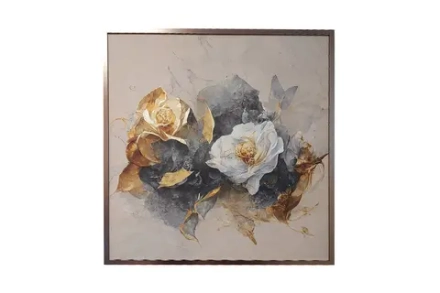 Картина Garda Decor 89VOR-GOLDEN ROSE
