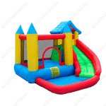 Батут на дачу для детей "Волшебный домик" 3,5*2,7*2,15 м