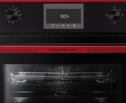 Компактный духовой шкаф с микроволнами Kuppersbusch CBM 6330.0 S8 Hot Chili