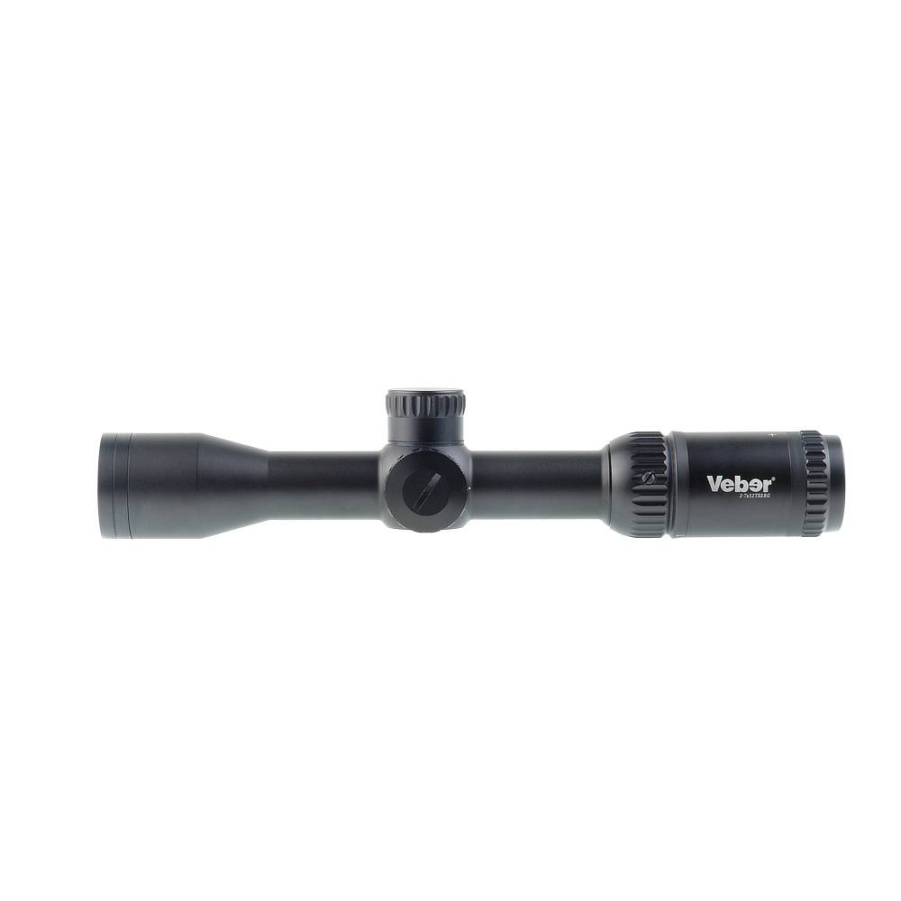 Оптический прицел Veber Black Russian 2-7x32 TSS RG ( Сетка Mil-Dot / с подсветкой )