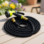 Шланг 15м растягивающийся, 8 режимов распыления, ТПЭ "Inbloom"