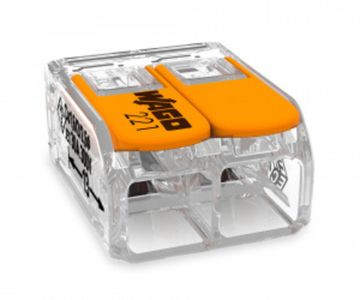 Клемма Wago 221-612 2-проводная соединительная