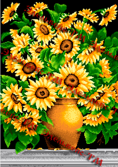 Г-6079 Букет подсолнухов