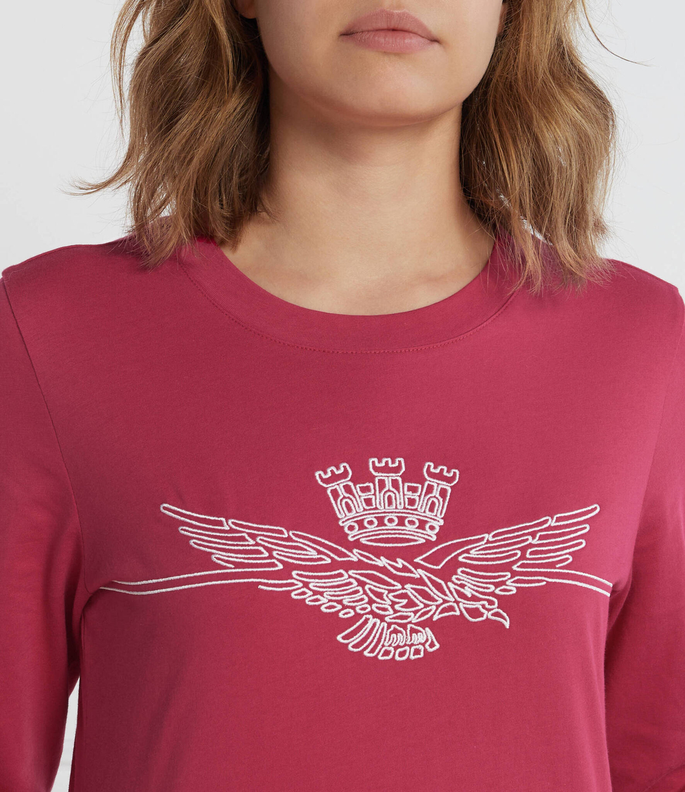 Блузка Aeronautica Militare - розовый(TS2189DJ496)