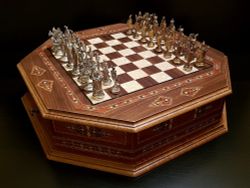 Шахматы подарочные "Империал" (2612.WAL) 6