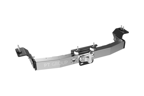 Фаркоп с нержавеющей накладкой на Toyota Land Cruiser Prado J120 2003-2009, J150 2009-2023, Lexus GX 470 2003-2009, GX 460 2009-2023 без подрезки бампера(без электрики) арт.TPR-02-991024.00