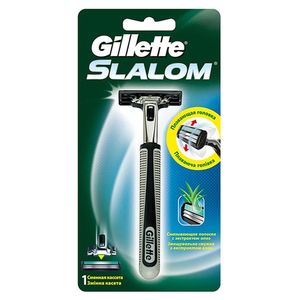 Бритва 1 сменная кассета Gillette Slalom