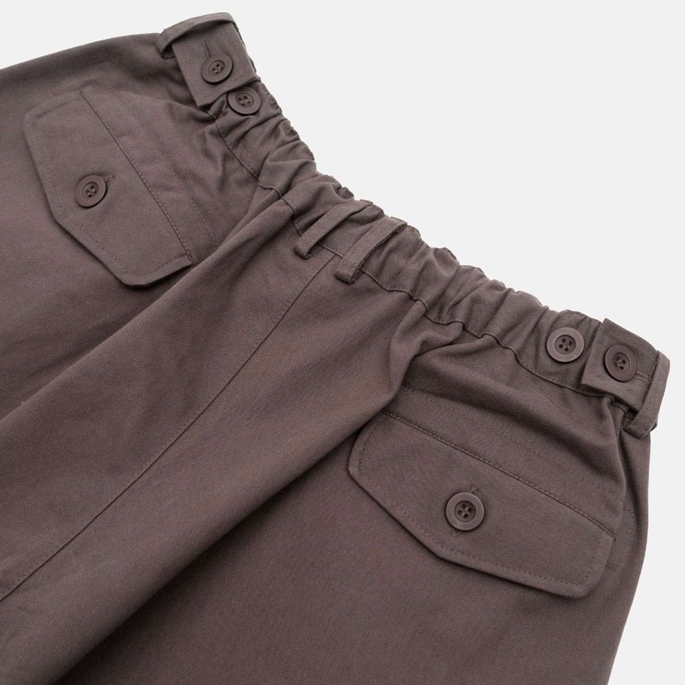 Брюки Меч SS24 Wide Fossil Grey серые