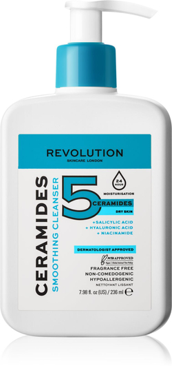 Revolution Skincare Ceramides - Нежный очищающий гель для увлажнения кожи и сужения пор /   236  ml  / GTIN 5057566421324