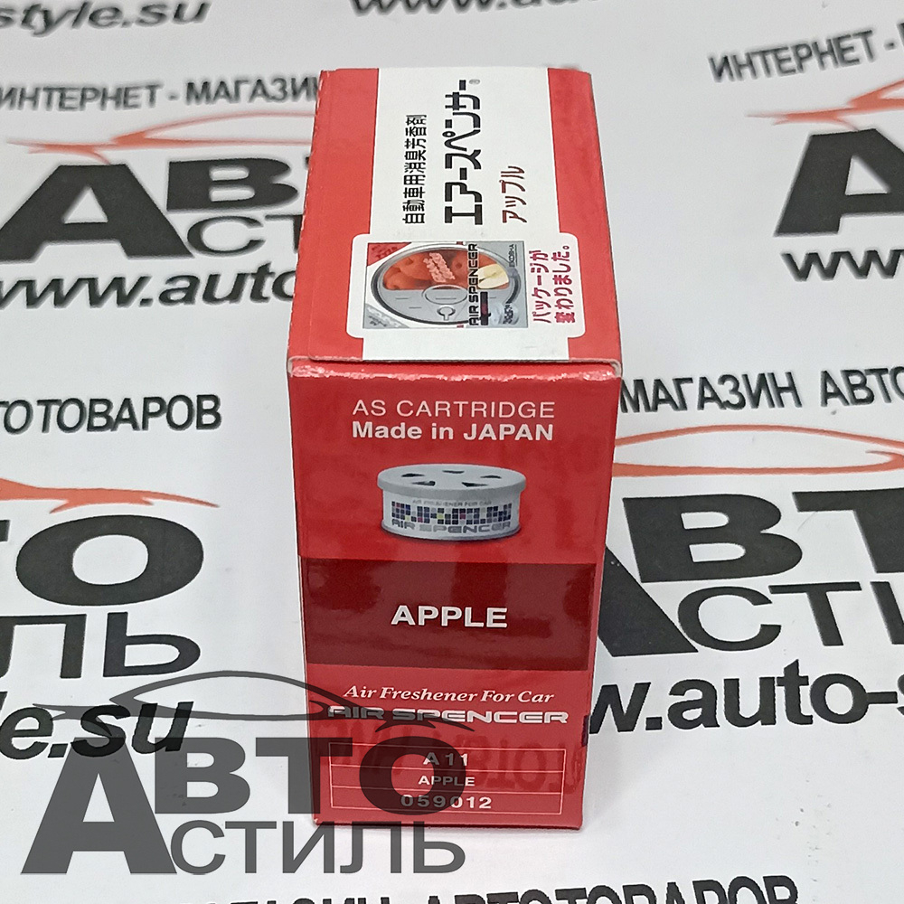 Ароматизатор в банке EIKOSHA" меловой Spirit refill - А-011 APPLE/яблоко