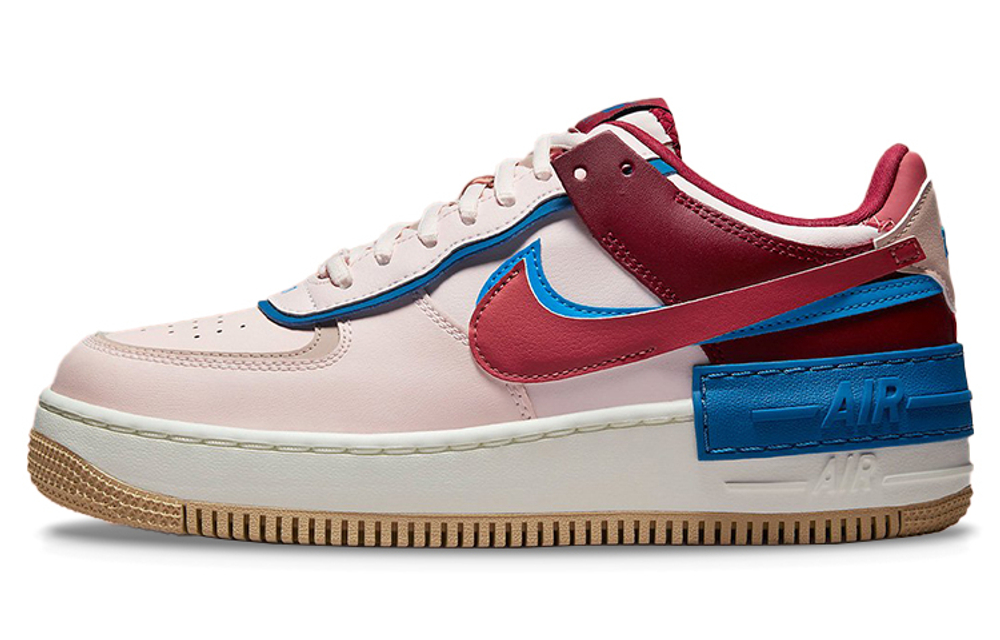 Кроссовки Nike Air Force 1 Low Shadow "Multi-Color" (Женская размерная сетка)