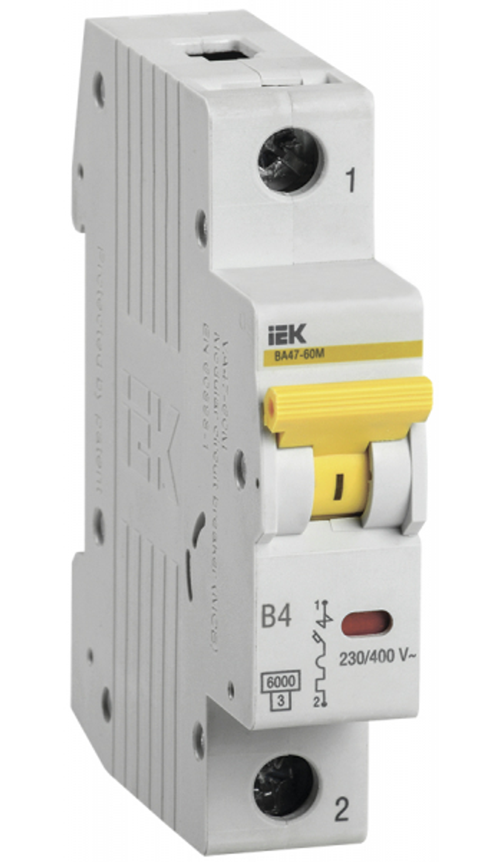 Выкл. авт. ВА47-60M 1Р 4А 6кА B IEK