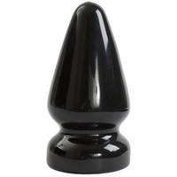 Черная анальная пробка 19,1см Doc Johnson Titan Men Tools Butt Plug Diameter Ass Servant 3203-01-CD