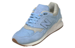 New Balance NB 878 low-cut sports casual shoes for men and women with the same white and blue