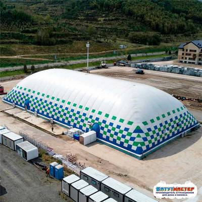 Надувная ледовая арена «Северный Купол», 41×18×9 м