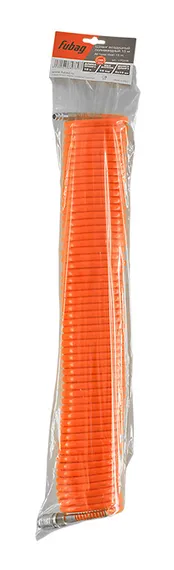 Шланг спиральный Fubag с фитингами рапид 15 м