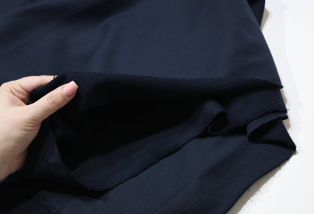 ТЕМНО-СИНИЙ 460гр - Футер 3х-нитка ПЕТЛЯ повышенной плотности, компакт пенье (КРВ645 Елена)