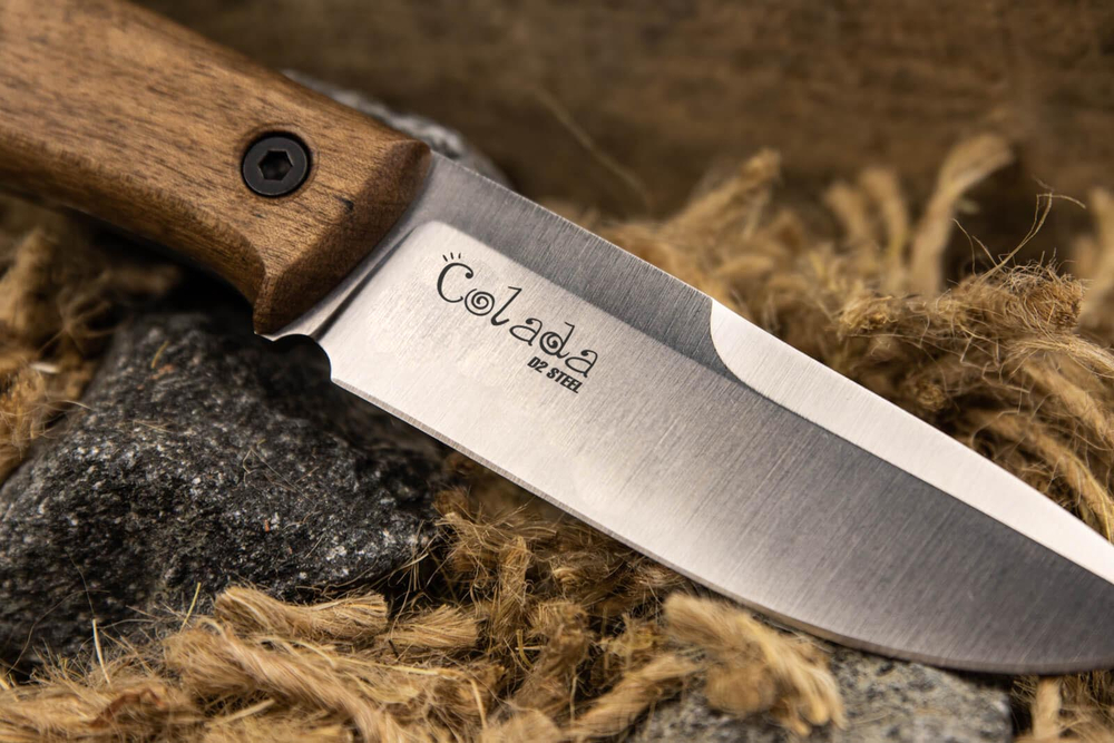 Туристический нож Colada D2 StoneWash Орех