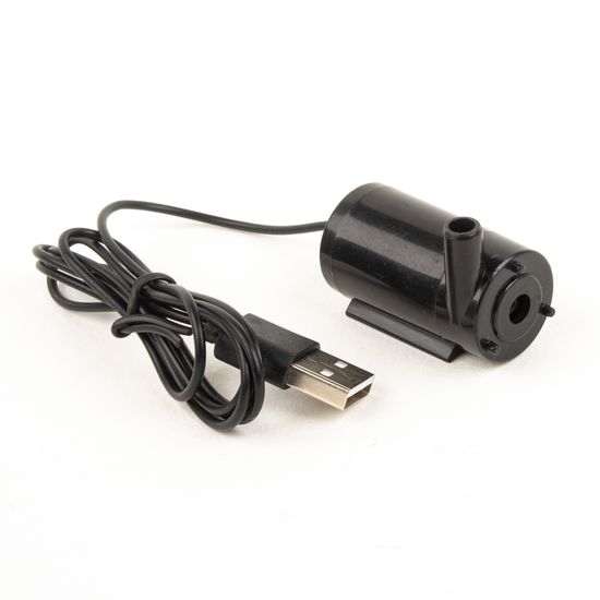 Насос для аквариума DC3V-5V с разъемом USB (черный)