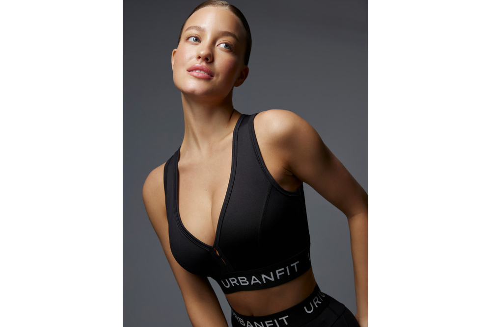 Топ Urbanfit SLASH, размер L, черный