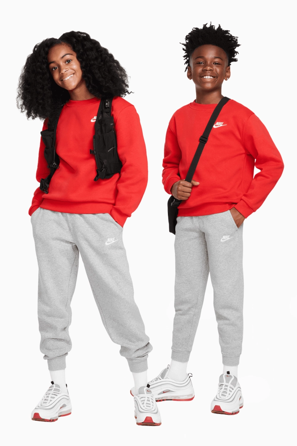 Штаны Nike Sportswear Club Fleece Junior - серый