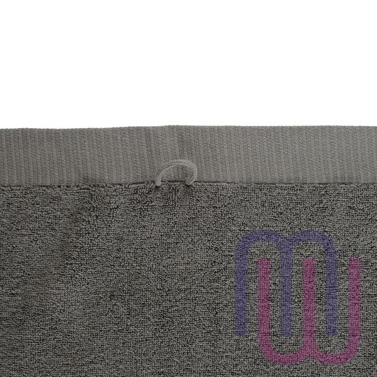 Полотенце для лица темно-серого цвета