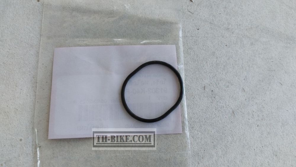 91302-K40-F00. O-RING, IN. PIPE. HONDA