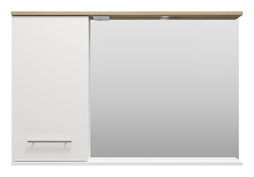 Зеркальный шкаф Misty Респект 120 левый