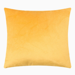Подушка декоративная 30*30см, велюр (жёлтый)