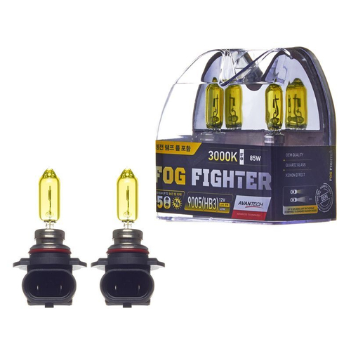 Лампа высокотемпературная Avantech HB3 12V 65W (85W) 3000K, комплект 2 шт. AB3005