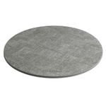 Набор из 4-х сервировочных салфеток leanera, D35 см, серые