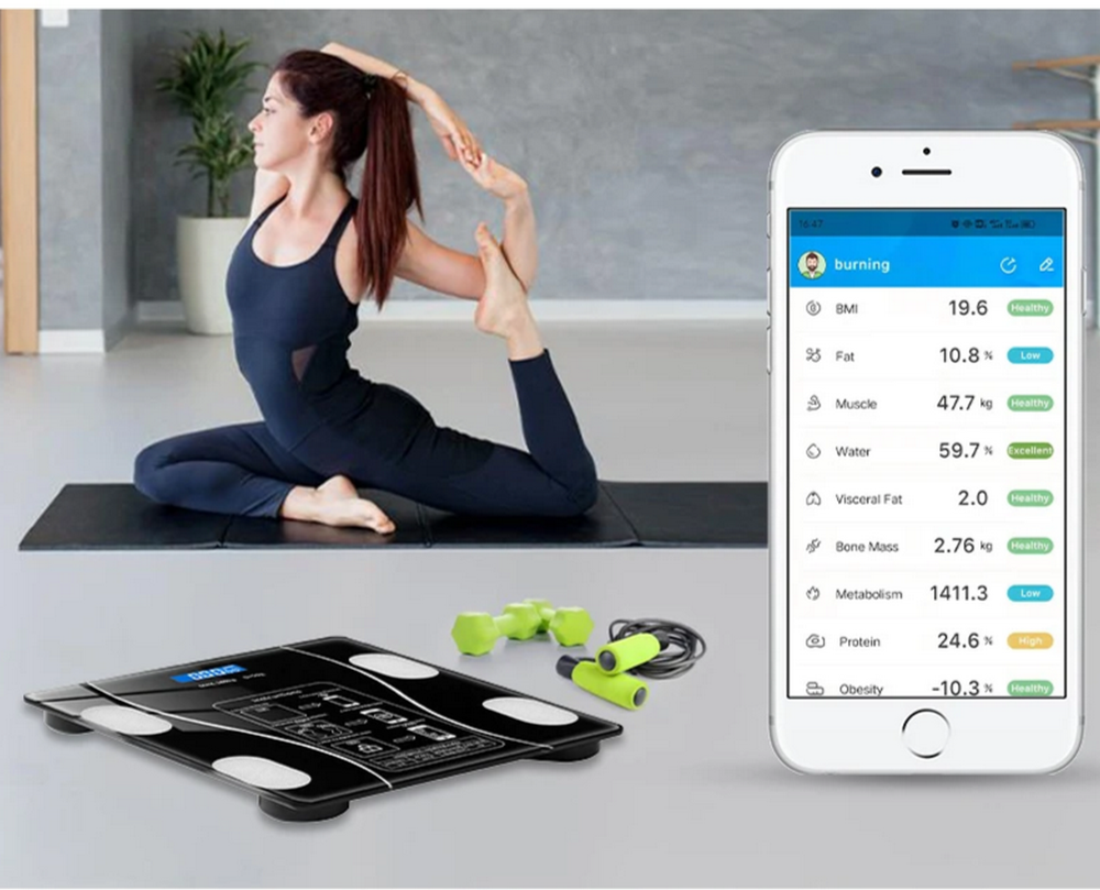 Весы напольные Okok Healthcare RS-TZC01 Bluetooth