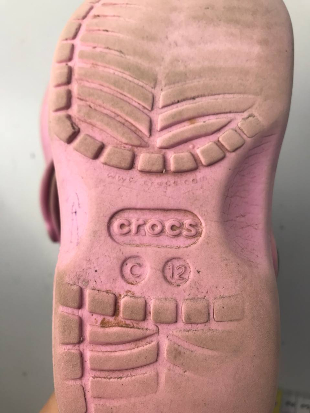 Шлепки Crocs розовые 29 размер