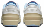 Кроссовки Jordan Air Jordan 2 Low "Summit White And Ice Blue" (Женская размерная сетка)